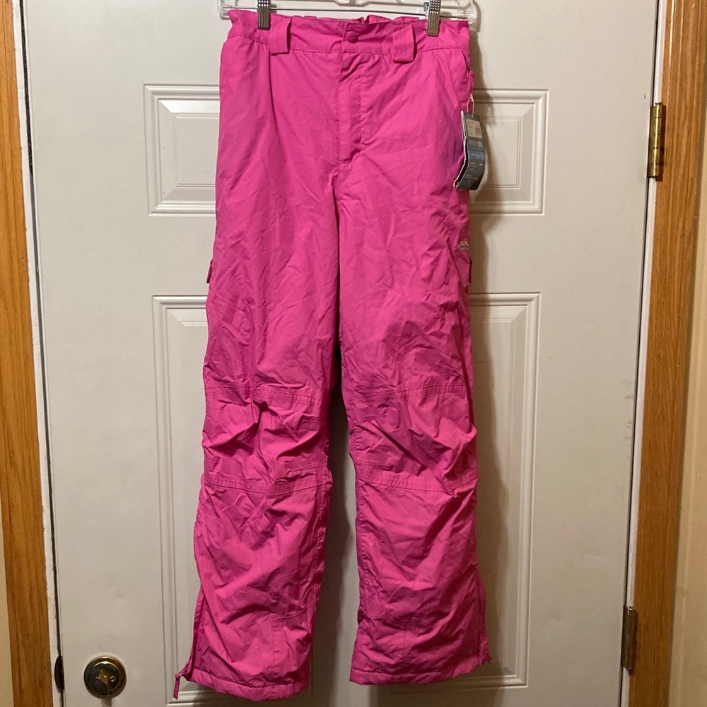 Trespass Pink Kids Snow Pants‎ 11/12 NWT
